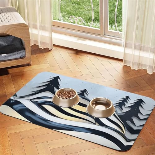 Transforming Christmas Tree Pet Feeding Mat Dog Cat Eating Food Absorbent Leather Tablecloth for and Water Bowl Waterproof No Stains Quick Dry Non-Slip 45 x 30 cm Transforming Christmas Tree Pet Feeding Mat Dog Cat Eating Food Absorbent Leather Tablecloth for and Water Bowl Waterproof No Stains Quick Dry Non-Slip 45 x 30 cm von YVNKHKU