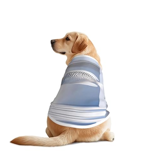 Weißer minimalistischer Hintergrund, Fisch-Hundebekleidung, atmungsaktiv, kühlend für große Hunde, Sonnenschutz, Komfort, für Golden Retriever, Husky, Alaska, Outdoor-Aktivitäten, Größe XXL Weißer minimalistischer Hintergrund, Fisch-Hundebekleidung, atmungsaktiv, kühlend für große Hunde, Sonnenschutz, Komfort, für Golden Retriever, Husky, Alaska, Outdoor-Aktivitäten, Größe XXL von YVNKHKU
