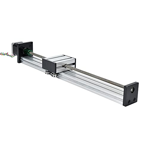 YWBL-WH Aluminiumlegierung Hohe Genauigkeit 0808 Kugelschraube Lineare Schleife mit 57 Motor für die CNC -Automatisierungsindustrie (0808 Schraube, effektiver Bereich 200) von YWBL-WH