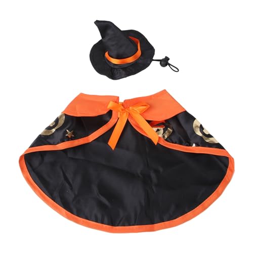 YWBleked Haustierbekleidung Halloween-Haustierumhänge, Hüte, Cosplay-Transformer-Kostüme, Katzen, Festliche Verkleidungskostüme, Hexenumhänge Hundemantel 70 (C, M) von YWBleked