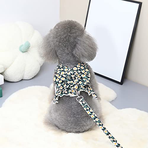 YWBleked Hochzeitsabendkleid Tutu Rock Tier Skrit atmungsaktiv Sommer Baumwoll-Ärmel-Hemd bequemes Hundehemd Sommerkleidung Für Hunde Klein (Army Green, L) von YWBleked