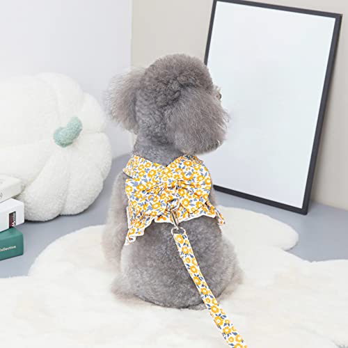 YWBleked Hochzeitsabendkleid Tutu Rock Tier Skrit atmungsaktiv Sommer Baumwoll-Ärmel-Hemd bequemes Hundehemd Sommerkleidung Für Hunde Klein (Orange, L2) von YWBleked
