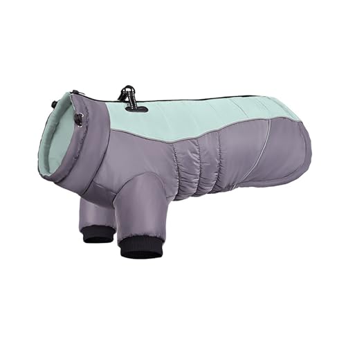 YWBleked Hunde Shirt Sommer Reflektierende warme Haustierkleidung, verdickte Hundekleidung, große Hundekleidung Hundejacken Für Den Winter (C, L) von YWBleked