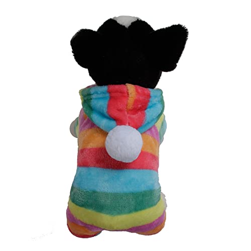YWBleked Wintermantel Hund Wasserdicht -Winter- Haustier-Kleidung Katze Flanell Hund mit Haustier-Kleidung Hunde Strick (Multicolor, XL) von YWBleked