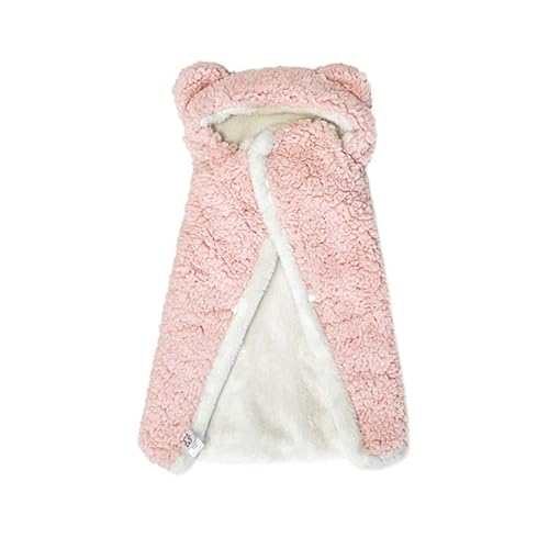YWBleked Hunde Shirt Baumwolle Haustier-Schal-Decke, Hunde-Schal-Decke, Haustier-Robe, Decke, Haustier-Kleidung, warme Schlafdecke Hundejacke Für Welpen (S) von YWBleked