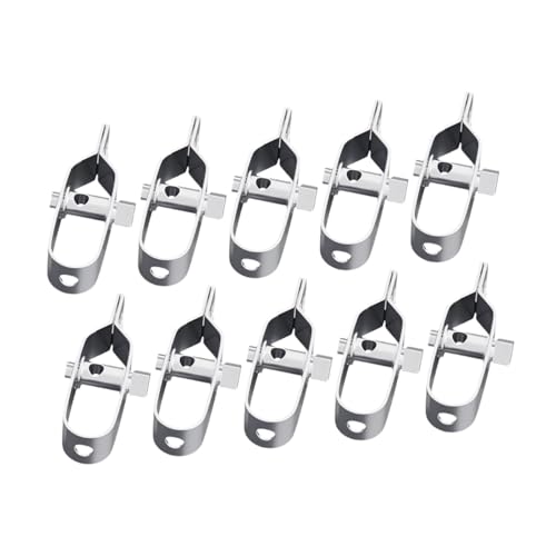 YWJLQH 10 Teiliges Set für Elektrische Zaunverbindungen, Tragbare Drahtspanner für Zäune, 120 Mm von YWJLQH