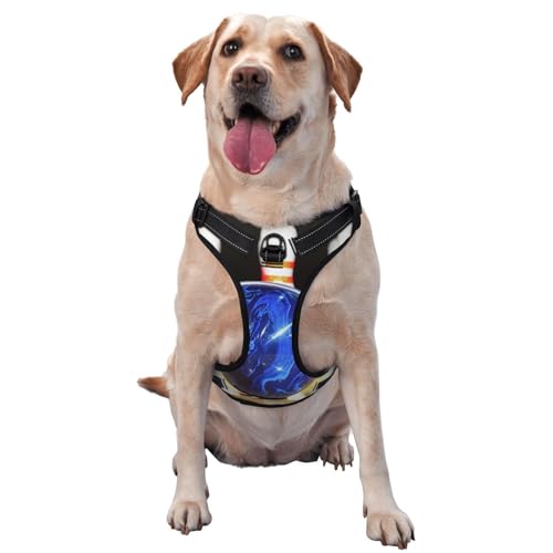 Bowling, Haustiergeschirr, Verstellbares reflektierendes Hundegeschirr, Haustierleinenweste,XL Bowling, Haustiergeschirr, Verstellbares reflektierendes Hundegeschirr, Haustierleinenweste,XL von YXDVPALNE