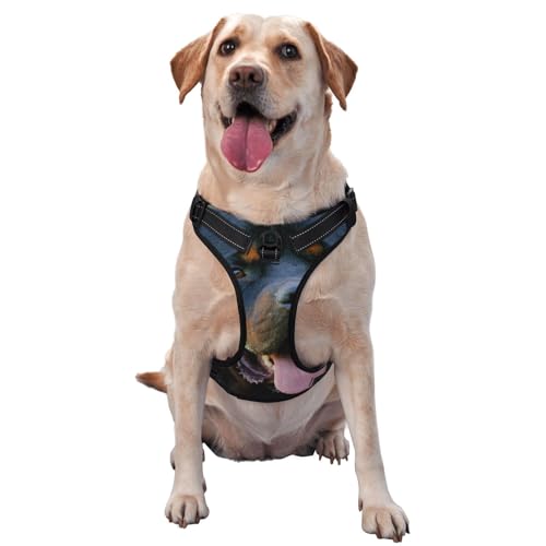 Rottweiler, Haustiergeschirr, Verstellbares reflektierendes Hundegeschirr, Haustierleinenweste,M Rottweiler, Haustiergeschirr, Verstellbares reflektierendes Hundegeschirr, Haustierleinenweste,M von YXDVPALNE