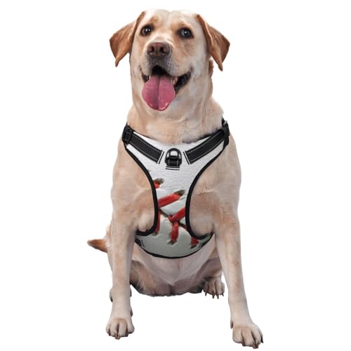 Sportball Baseball Bedruckt, Haustiergeschirr, Verstellbares reflektierendes Hundegeschirr, Haustierleinenweste,M Sportball Baseball Bedruckt, Haustiergeschirr, Verstellbares reflektierendes Hundegeschirr, Haustierleinenweste,M von YXDVPALNE