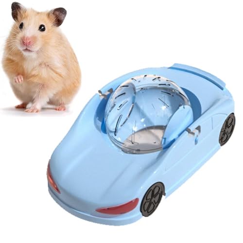 Hamster-Laufball, lustiges kleines Hamster-Auto-Spielzeug für Haustiere, transparentes Laufrad, interaktives Spielzeug – sicher, atmungsaktiv und abnehmbar Hamster-Laufball, lustiges kleines Hamster-Auto-Spielzeug für Haustiere, transparentes Laufrad, interaktives Spielzeug – sicher, atmungsaktiv und abnehmbar von YXHGNNS