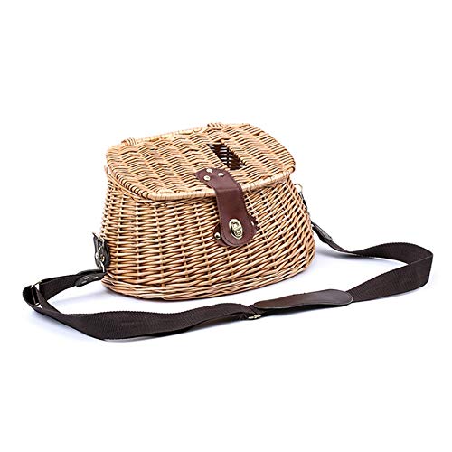 YXHH Weidenkorb Angeln Creel Forelle Barsch KäFig Tackle Fisherman Box Outdoor Klassische Weidenforelle Angeln Creel Basket YXHH Weidenkorb Angeln Creel Forelle Barsch KäFig Tackle Fisherman Box Outdoor Klassische Weidenforelle Angeln Creel Basket von YXHH