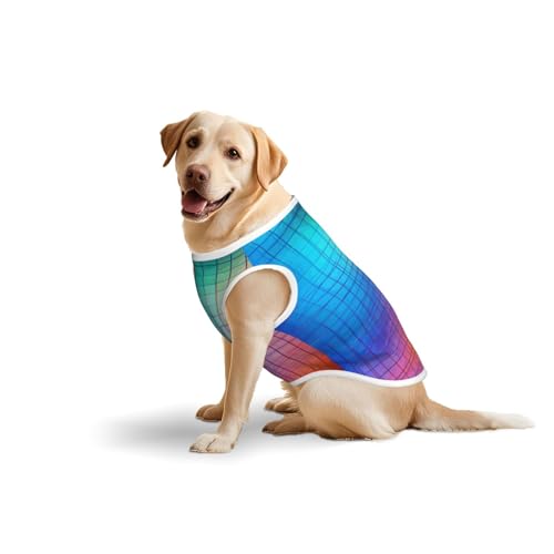 Curve Color Line Haustierbekleidung für Hunde – weiche Baumwoll-Hundeweste für mittelgroße und große Hunde für den täglichen Gebrauch und Outdoor-Aktivitäten Curve Color Line Haustierbekleidung für Hunde – weiche Baumwoll-Hundeweste für mittelgroße und große Hunde für den täglichen Gebrauch und Outdoor-Aktivitäten von YXLymxDAMAI