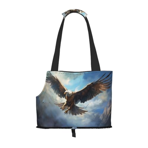 Flying Eagle Haustier-Tragetasche, kleine Hunde-Geldbörse, Katzentragetasche, faltbares Design, Reisetasche, Picknick, Outdoor Flying Eagle Haustier-Tragetasche, kleine Hunde-Geldbörse, Katzentragetasche, faltbares Design, Reisetasche, Picknick, Outdoor von YXLymxDAMAI