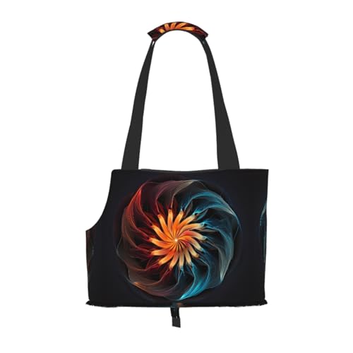 Haustier-Tragetasche in bunten Farben – kleine Hunde-Geldbörse, Katzentragetasche, faltbares Design, Reisetasche, Picknick, Outdoor Haustier-Tragetasche in bunten Farben – kleine Hunde-Geldbörse, Katzentragetasche, faltbares Design, Reisetasche, Picknick, Outdoor von YXLymxDAMAI