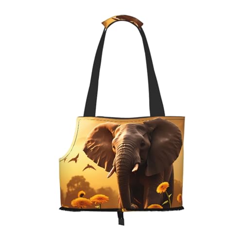 Haustier-Tragetasche mit Elefanten – kleine Hunde-Geldbörse, Katzentragetasche, faltbares Design, Reisen, Haustiere, Picknick, Outdoor Haustier-Tragetasche mit Elefanten – kleine Hunde-Geldbörse, Katzentragetasche, faltbares Design, Reisen, Haustiere, Picknick, Outdoor von YXLymxDAMAI
