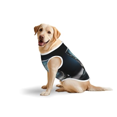 Haustierbekleidung für Hunde mit Rissbildung, weiche Baumwoll-Hundeweste für mittelgroße und große Hunde für den täglichen Gebrauch und Outdoor-Aktivitäten Haustierbekleidung für Hunde mit Rissbildung, weiche Baumwoll-Hundeweste für mittelgroße und große Hunde für den täglichen Gebrauch und Outdoor-Aktivitäten von YXLymxDAMAI
