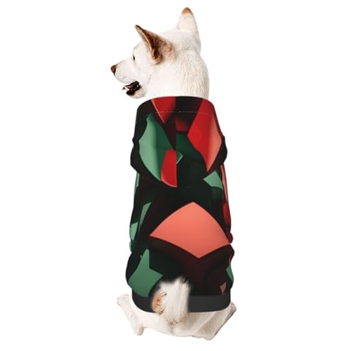 Haustierkleidung für Hunde, quadratisch, weich und warm, geeignet für kleine und mittelgroße Hunde und Katzen, Schwarz Haustierkleidung für Hunde, quadratisch, weich und warm, geeignet für kleine und mittelgroße Hunde und Katzen, Schwarz von YXLymxDAMAI
