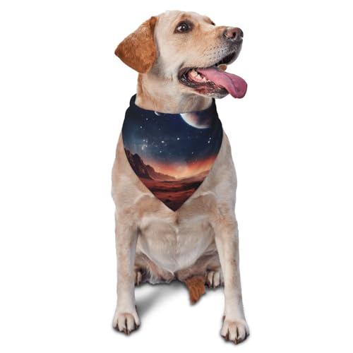 Heavenly Body Hundehalstücher – Dreieckstuch für Haustiere, geeignet für kleine bis mittelgroße große Hunde und Katzen Heavenly Body Hundehalstücher – Dreieckstuch für Haustiere, geeignet für kleine bis mittelgroße große Hunde und Katzen von YXLymxDAMAI