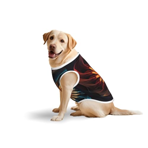 Hundebekleidung für Hunde in bunten Farben – weiche Baumwoll-Hundeweste für mittelgroße und große Hunde für den täglichen Gebrauch und Outdoor-Aktivitäten Hundebekleidung für Hunde in bunten Farben – weiche Baumwoll-Hundeweste für mittelgroße und große Hunde für den täglichen Gebrauch und Outdoor-Aktivitäten von YXLymxDAMAI