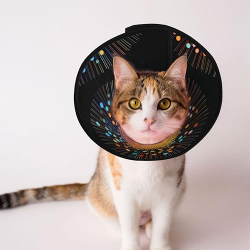 Hundehalsband mit Regenschirm-Diagramm – Schutzhalsband für Hunde und Katzen, bequemes Haustier-Genesungshalsband für große und mittelgroße Welpen von YXLymxDAMAI