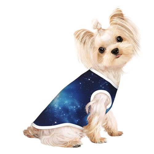 Hundeweste mit Sternen – Sommer-Hundebekleidung, niedliche Haustierkleidung für kleine und mittelgroße Hunde Hundeweste mit Sternen – Sommer-Hundebekleidung, niedliche Haustierkleidung für kleine und mittelgroße Hunde von YXLymxDAMAI
