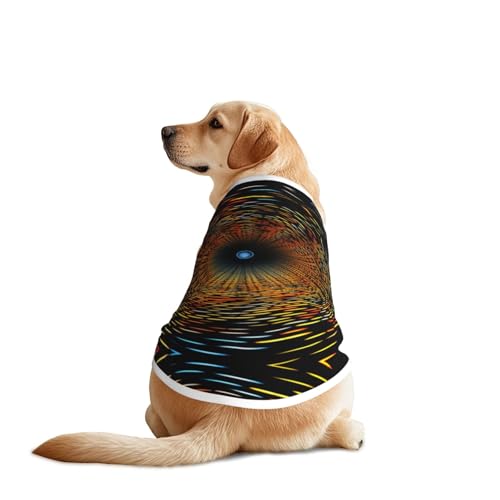 Kurze, leichte Hundebekleidung für Hunde, atmungsaktiv, weich, modisches und bequemes T-Shirt für mittelgroße und große Hunde Kurze, leichte Hundebekleidung für Hunde, atmungsaktiv, weich, modisches und bequemes T-Shirt für mittelgroße und große Hunde von YXLymxDAMAI