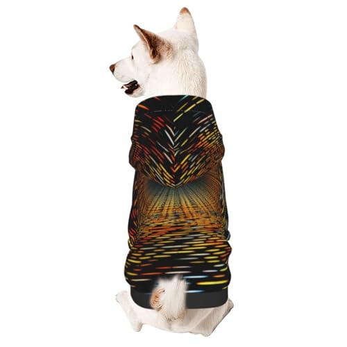 Kurzer, leichter Ring-Kapuzenpullover für Hunde – weicher und warmer Hunde-Kapuzenpullover, geeignet für kleine und mittelgroße Hunde und Katzen, Schwarz Kurzer, leichter Ring-Kapuzenpullover für Hunde – weicher und warmer Hunde-Kapuzenpullover, geeignet für kleine und mittelgroße Hunde und Katzen, Schwarz von YXLymxDAMAI