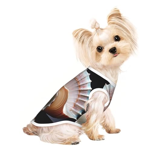 Schöne Muschel-Hundeweste – Sommer-Hundebekleidung, niedliche Haustierkleidung für kleine und mittelgroße Hunde Schöne Muschel-Hundeweste – Sommer-Hundebekleidung, niedliche Haustierkleidung für kleine und mittelgroße Hunde von YXLymxDAMAI