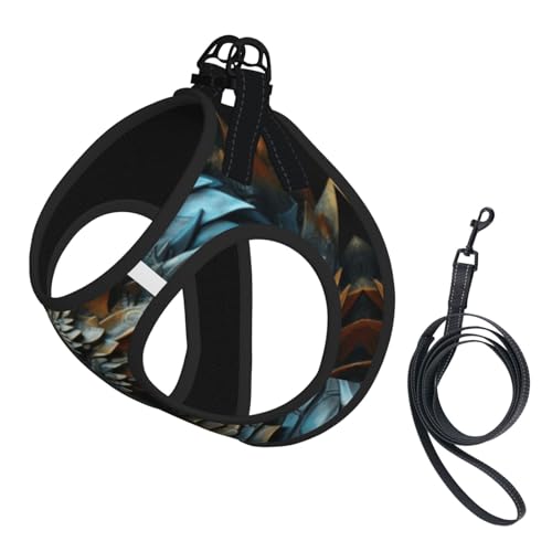 Schönes Drachen-Hundegeschirr - Verstellbares Hundegeschirr mit reflektierendem Design, geeignet für Hunde, Katzen, Wandern und Outdoor-Aktivitäten Schönes Drachen-Hundegeschirr - Verstellbares Hundegeschirr mit reflektierendem Design, geeignet für Hunde, Katzen, Wandern und Outdoor-Aktivitäten von YXLymxDAMAI