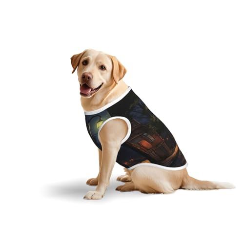 Silent Street Haustierbekleidung für Hunde – weiche Hundeweste aus Baumwolle für mittelgroße und große Hunde für den täglichen Gebrauch und Outdoor-Aktivitäten Silent Street Haustierbekleidung für Hunde – weiche Hundeweste aus Baumwolle für mittelgroße und große Hunde für den täglichen Gebrauch und Outdoor-Aktivitäten von YXLymxDAMAI