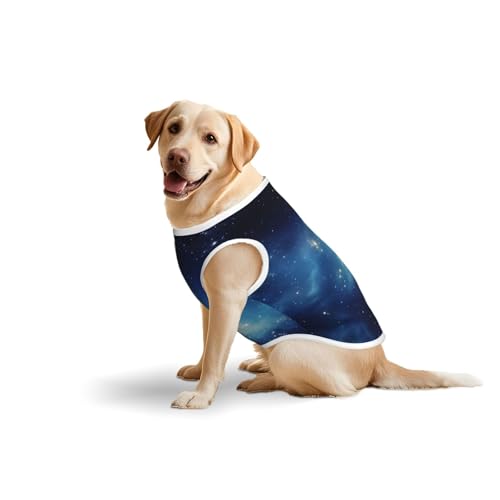 Stars Haustierkleidung für Hunde – weiche Hundeweste aus Baumwolle für mittelgroße und große Hunde für den täglichen Gebrauch und Outdoor-Aktivitäten von YXLymxDAMAI