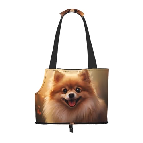Süße Tragetasche für kleine Hunde und Katzen, faltbares Design, Reisetasche, Picknick, Outdoor Süße Tragetasche für kleine Hunde und Katzen, faltbares Design, Reisetasche, Picknick, Outdoor von YXLymxDAMAI