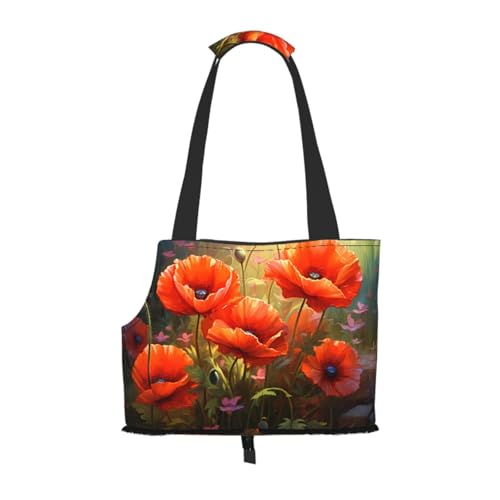 Tragetasche für kleine Hunde und Katzen, faltbar, für Reisen, Picknick, Outdoor Tragetasche für kleine Hunde und Katzen, faltbar, für Reisen, Picknick, Outdoor von YXLymxDAMAI