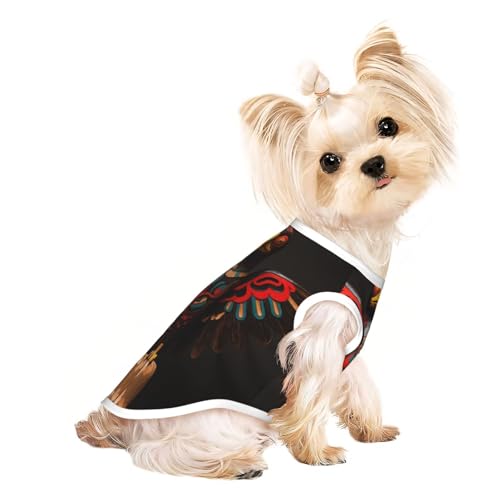 Wunderschöner Adler-Totem-Hundeweste, Sommer-Hundebekleidung, niedliche Haustierkleidung für kleine und mittelgroße Hunde Wunderschöner Adler-Totem-Hundeweste, Sommer-Hundebekleidung, niedliche Haustierkleidung für kleine und mittelgroße Hunde von YXLymxDAMAI