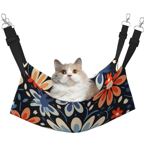 YXLymxDAMAI Geometrisches Vektor-Katzen-Hängemattenbett – Haustierkäfig-Hängematte mit verstellbaren Riemen, geeignet für Katzen, Frettchen, Welpen oder kleine Haustiere YXLymxDAMAI Geometrisches Vektor-Katzen-Hängemattenbett – Haustierkäfig-Hängematte mit verstellbaren Riemen, geeignet für Katzen, Frettchen, Welpen oder kleine Haustiere von YXLymxDAMAI