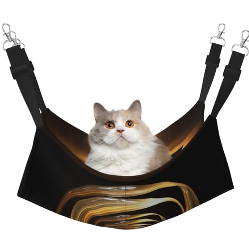 YXLymxDAMAI Katzenhängemattenbett mit transparenter weißer Öffnung, Haustierkäfig-Hängematte mit verstellbaren Riemen, geeignet für Katzen, Frettchen, Welpen oder kleine Haustiere YXLymxDAMAI Katzenhängemattenbett mit transparenter weißer Öffnung, Haustierkäfig-Hängematte mit verstellbaren Riemen, geeignet für Katzen, Frettchen, Welpen oder kleine Haustiere von YXLymxDAMAI
