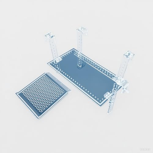 YXQ Hängende Schildkröten-Plattform, verstellbar, Acryl, großes Schildkröten-Dock mit rutschfester Rampe für Wasserschildkröten, ideales Zubehör für Schildkrötenbecken (transparent, 38,1 cm - 20,1 cm) YXQ Hängende Schildkröten-Plattform, verstellbar, Acryl, großes Schildkröten-Dock mit rutschfester Rampe für Wasserschildkröten, ideales Zubehör für Schildkrötenbecken (transparent, 38,1 cm - 20,1 cm) von YXQ