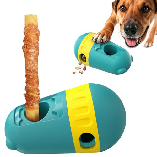 YXX-TECH Interaktiver Futter-Puzzle-Ball für Hunde mit Bully Stick-Halter, Sicherheitsvorrichtung, verstellbare Hundeleckerli-Dosierung, Hunde-Puzzles, Fütterung, langsames Füttern, um sie zu YXX-TECH Interaktiver Futter-Puzzle-Ball für Hunde mit Bully Stick-Halter, Sicherheitsvorrichtung, verstellbare Hundeleckerli-Dosierung, Hunde-Puzzles, Fütterung, langsames Füttern, um sie zu von YXX-TECH