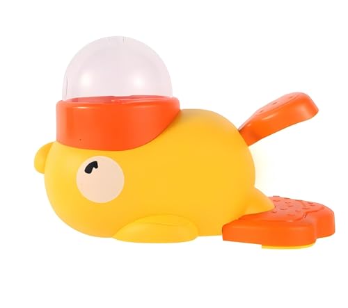 Gelbe Ente Hundespielzeug, Entenform, langsamer Futterspender, interaktives Spielzeug, Anti-Schling-Langeweile, Futterspender, Hundespielzeug, Haustier-Puzzle-Unterhaltung (Ente) von YXthognyx