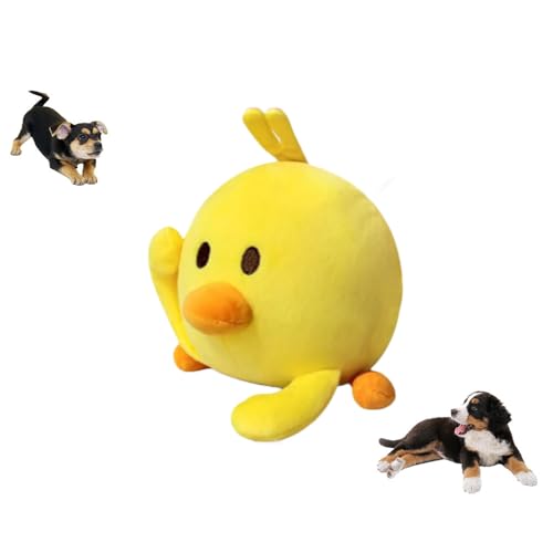 Interaktives Hundespielzeug, Bluetooth-gesteuert, quietschend, bewegliches Hundespielzeug, waschbar, Cartoon-Plüsch-Sound, elektronisches Hundespielzeug, Schütteln, Langeweile, sprechendes Spielzeug Interaktives Hundespielzeug, Bluetooth-gesteuert, quietschend, bewegliches Hundespielzeug, waschbar, Cartoon-Plüsch-Sound, elektronisches Hundespielzeug, Schütteln, Langeweile, sprechendes Spielzeug von YXthognyx