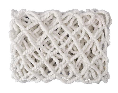 Anti-Fall-Netting-Sicherheitsnetz-Treppe Fallschutzschutz langlebiger, rissresistenter wirkungsbeständiges dekoratives Netz für den BAGNELBAG-BALKONY-Spielplatz Innen-/Außenpreis-Terrass weiß 1.5M*4M von YYDSWTW