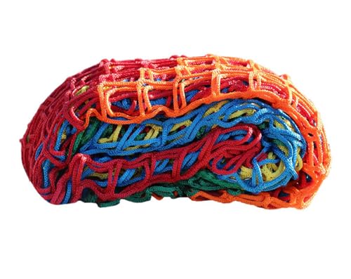 Sicherheitsnetz Anti-Fall-Netting-Hinterhof-Herbstschutz Tränenresistant Wirkung Resistantes dauerhaftes dekoratives Netz für Balkon Treppe Spielplatz Innen-/Außenpreis-Terrassen. colorful 1.5M*4M von YYDSWTW