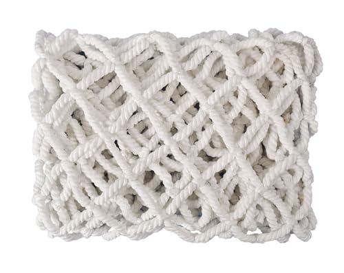 Sicherheitsnetz Anti-Fall-Netting-Hinterhof-Herbstschutz Tränenresistant Wirkung Resistantes dauerhaftes dekoratives Netz für Balkon Treppe Spielplatz Innen-/Außenpreis-Terrassen. weiß 1.5M*4M von YYDSWTW