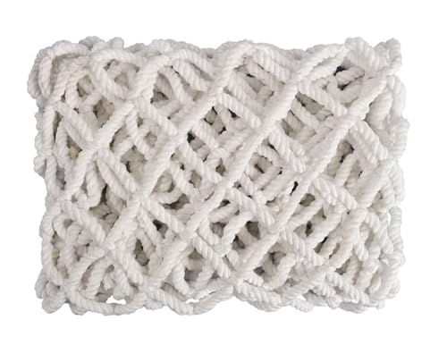 YYDSWTW Anti-Fall-Netting Decorative Mesh Safety Net Balkon Herbstschutz Langlebiger Tränenresistant für Treppenspielplatz Hinterhof Innen-/Außenpreis-Terrassen. weiß 1.5M*4M von YYDSWTW