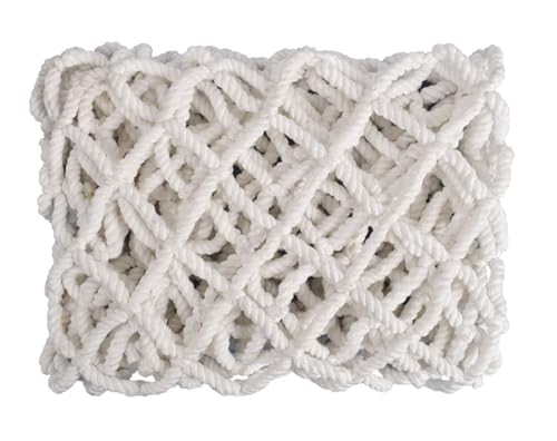 YYDSWTW Anti-Fall-Netting-Sicherheitsnetz Balkon Herbstschutz Langlebiger Tränenresistant-Wirkung widerstandsfeste dekorativ weiß 1.5M*4M von YYDSWTW