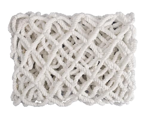 YYDSWTW Anti-Fall-Netting-Sicherheitsnetz Balkon Herbstschutz Langlebiger Tränenresistant Wirkung widerstandsfeste dekorativ weiß 1.5M*4M von YYDSWTW
