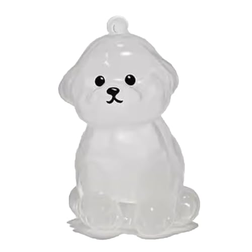 YYDSWTW Hundehaarschlüsselkettenanhänger Anhänger Souvenir Keyring 1 Pack tragbarer transparenter Behälter für Besitzer, die Charm Pet Memorial Fell hängen D von YYDSWTW
