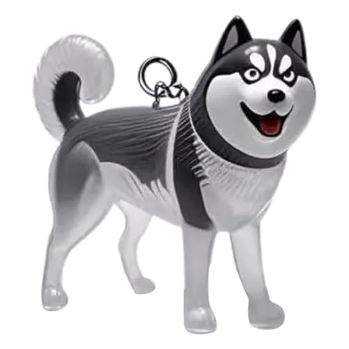 YYDSWTW Hundehaarschlüsselkettenanhänger Pelz Pelz transparenter Behälter Hanging Charm Pet Memorial Storage Box 1 Pack für Besitzer A von YYDSWTW