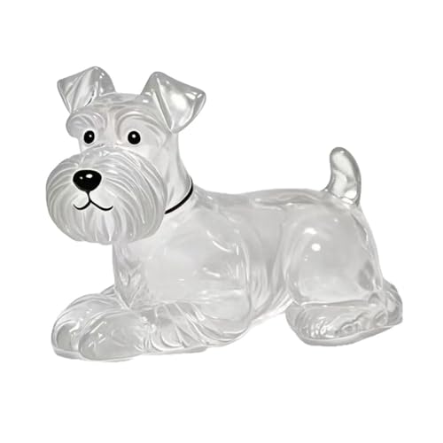 YYDSWTW PET Memorial Storage Box Souvenir Schlüsselring Fell Transparent Container Hund Haarschlüsselketten tragbare Form Hanging Charm 1 Pack F von YYDSWTW