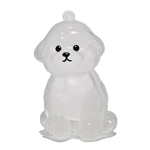 YYDSWTW Pelz Transparentes Behälter Hund Haarthaar Schlüsselbund Pet Memorial Storage Box 1 Pack tragbare Form für Besitzer, die den Charme hängen D von YYDSWTW